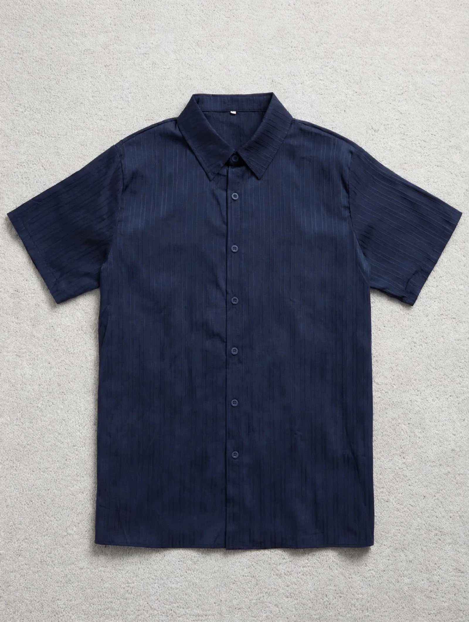 Heren zomerset blauw | shirt + short | maat M/L/XL/XXL  – photo 2